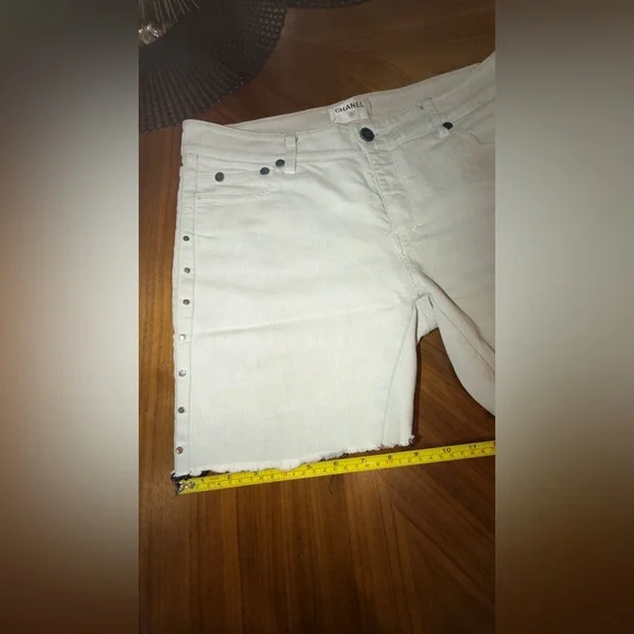 CHANEL Women's Denim Shorts - Picture 8 of 15